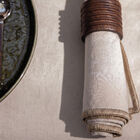 Serviette de table Vegetal mood avec surjet bourdon Cajou 50x50 100% coton, longues fibres, , hi-res image number 0
