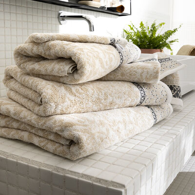Serviette de bain Charme Coton