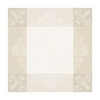 Nappe Venezia Ivoire Ivoire 175x175 100% coton, , hi-res image number 1