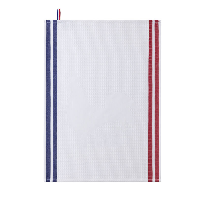Essuie-mains Coco-Rico Blanc 59x44 100% coton, , hi-res image number 0