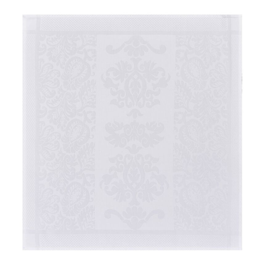 Serviette de table Siena Blanc Blanc 58x58 100% coton, , hi-res image number 0