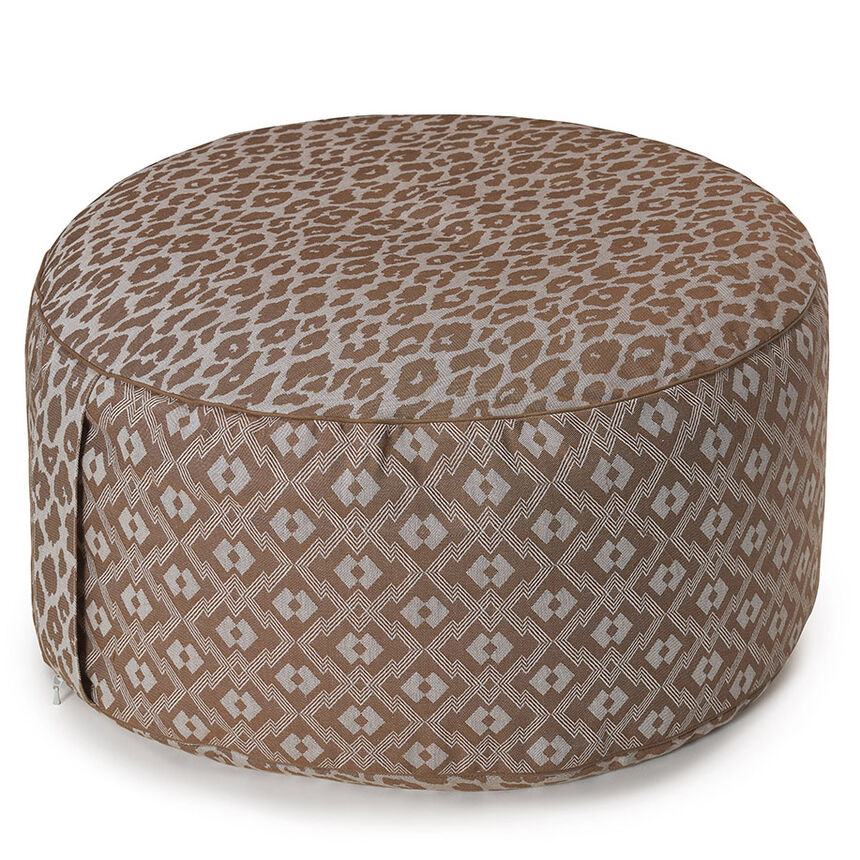 Pouf Nature Sauvage Elephant 50x30 100% coton, , hi-res image number 0