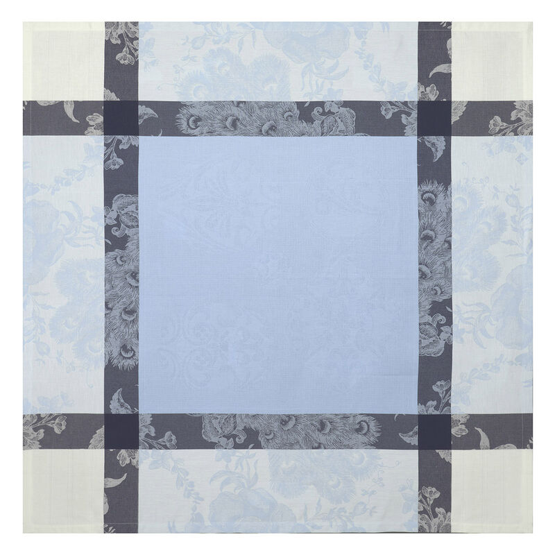 Nappe À la Française Eau 175x175 100% coton, , hi-res image number 2