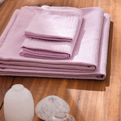 Serviette de bain Pois de senteur Coton