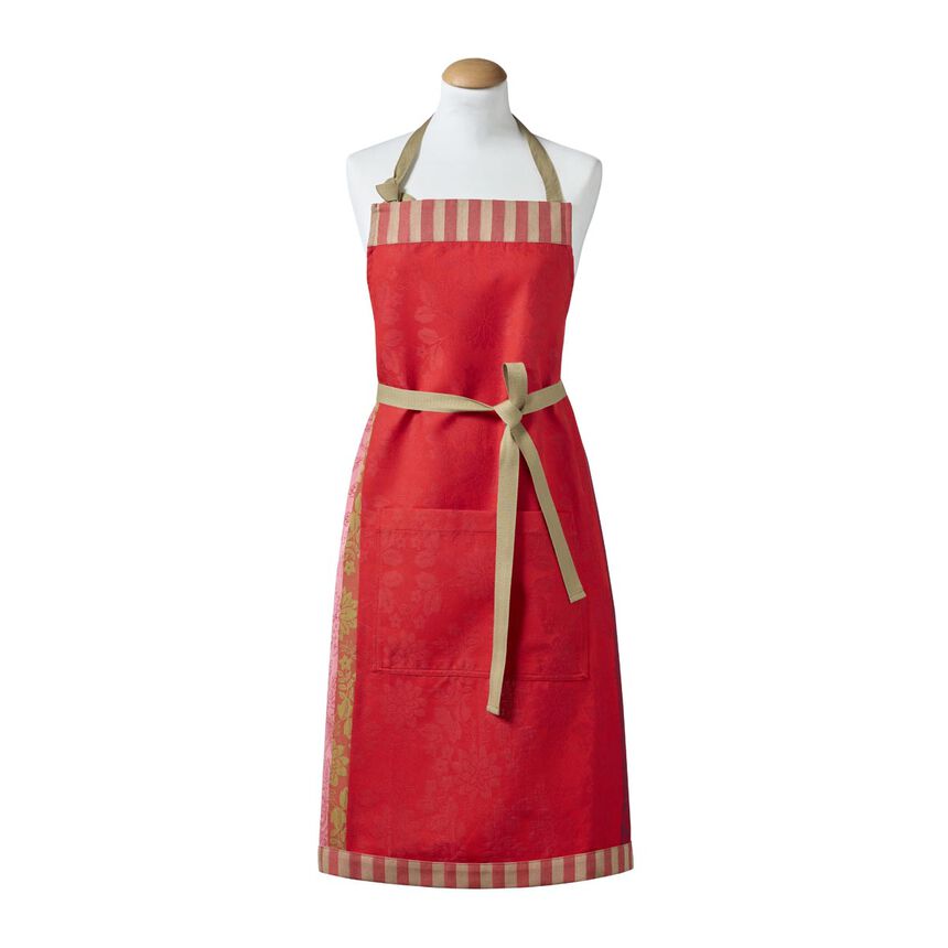 Tablier Gipsy Rubis 90x96 100% coton, , hi-res image number 0