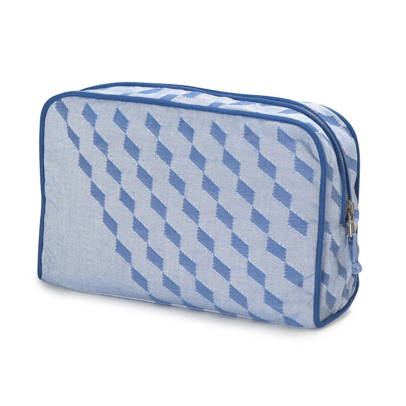 Trousse de toillette Bleu Coton bio