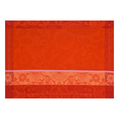 Set de table enduit Voyage Iconique Coquelicot 50x36 100% coton