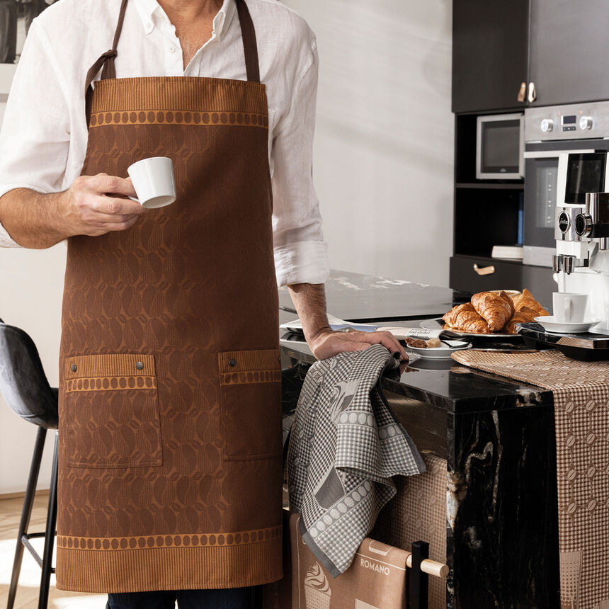 Tablier Barista Moccacino 80x96 100% coton, , hi-res image number 0