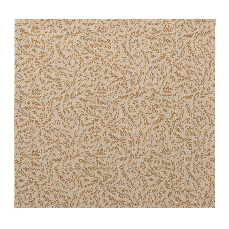 Serviette de table Champêtre Enduit Brindilles 50x50 100% coton, , hi-res image number 1