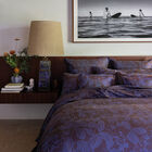 Taie Sulawesi Terre Indigo 40X80 100% coton, longues fibres, , hi-res image number 3