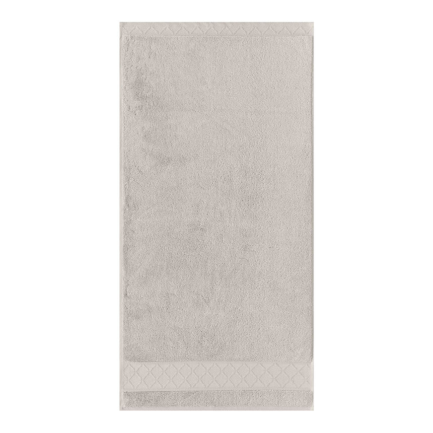 Serviette invit&eacute; Caresse Lin 30x50 100% coton, , hi-res image number 2
