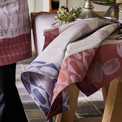 Torchon P&acirc;tisseries Fran&ccedil;aises Guimauve 60x80 100% coton