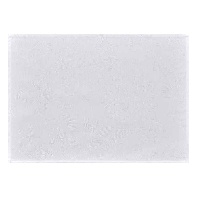Set de table enduit Marie-Galante Blanc 52x38 100% coton, , hi-res image number 1