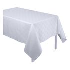 Nappe Anneaux Blanc 170x170 100% coton, , hi-res image number 1