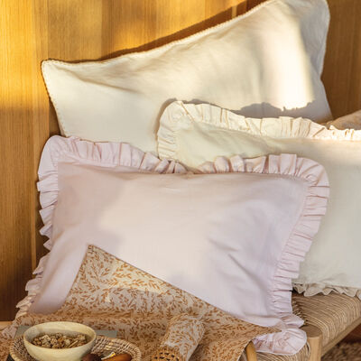Taie d&eacute;corative  Eclat Coton