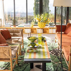 Chemin de table Bal des papillons Citrus 50x150 100% coton, , hi-res image number 0