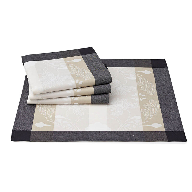 Serviette de table Bengale Leopard 58x58 100% coton, , hi-res image number 0