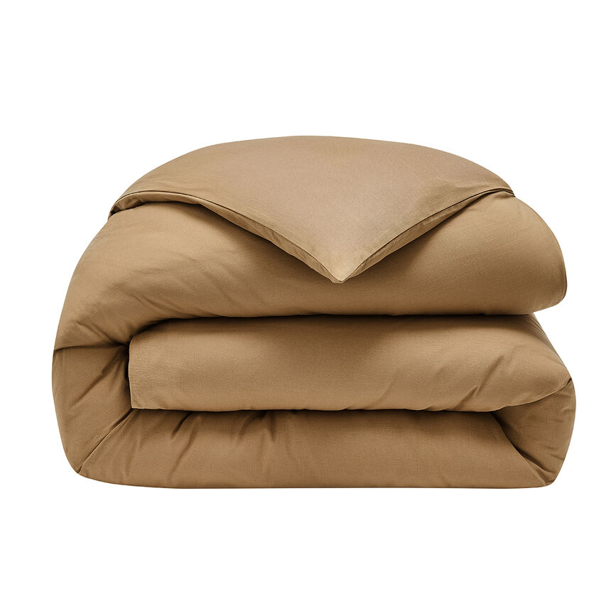 Housse de couette  Eclat Cannelle 135X200 100% coton, , hi-res image number 2