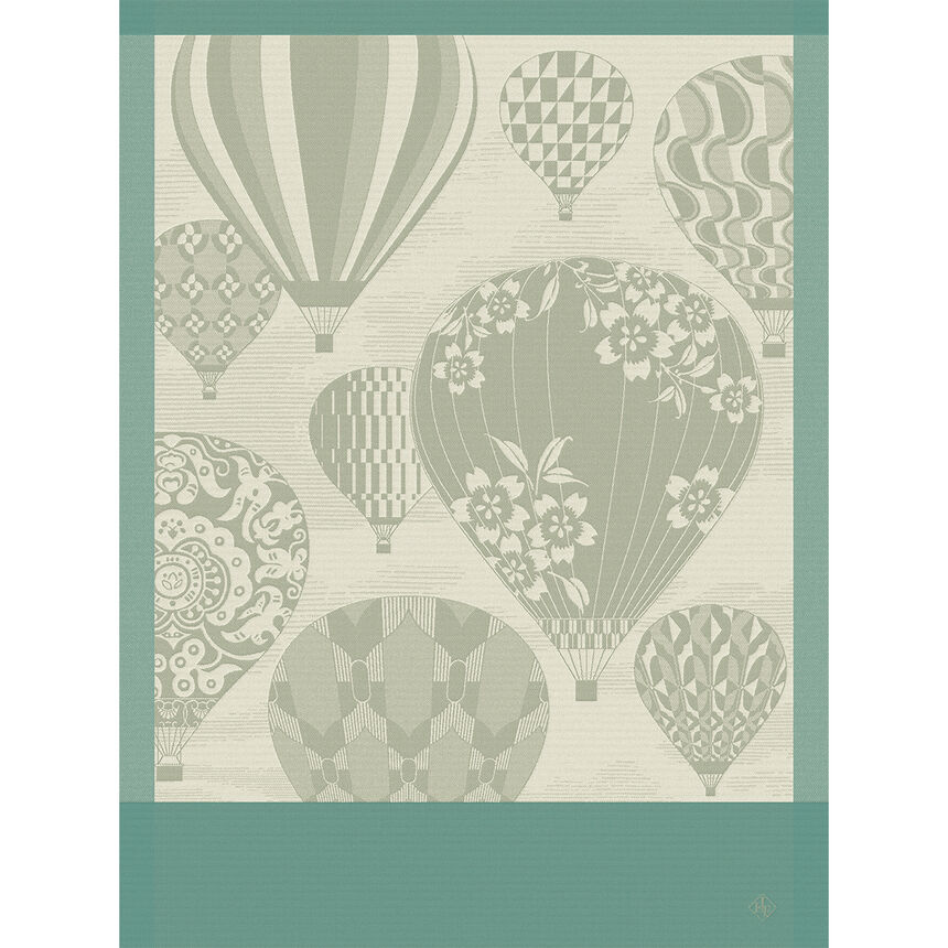 Torchon Cappadoce Turquoise 60x80 100% coton, , hi-res image number 0