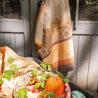 Torchon Potager d'hiver Coton