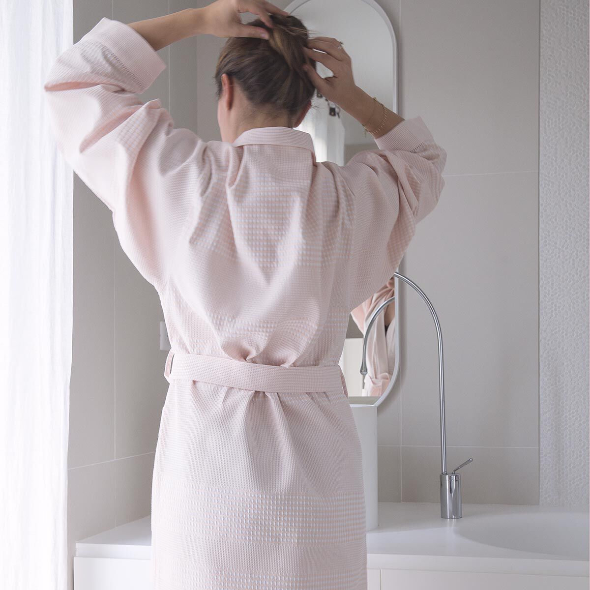 Peignoir coton Volupte Le Jacquard Francais
