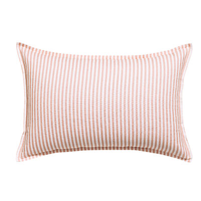 Taie d'oreiller Nuances Blush 50X75 50% coton - 50% lin