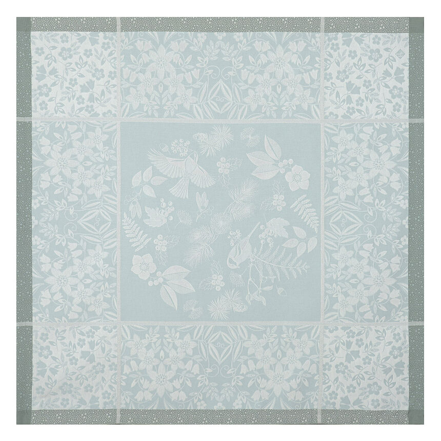 Nappe Po&eacute;sie d'hiver Arctique 175x175 99 % coton / 1% autres fibres, , hi-res image number 2