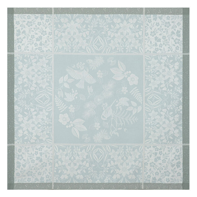 Nappe Poésie d'hiver Arctique 175x175 99 % coton / 1% autres fibres, , hi-res image number 2