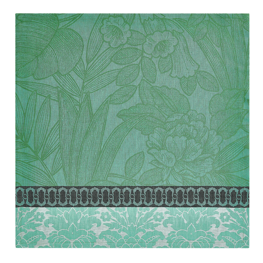Serviette de table Escapade Tropicale Cam&eacute;l&eacute;on 58x58 100% lin, , hi-res image number 1