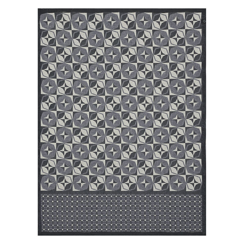 Torchon Bistro jules Charbon 60x80 100% coton, , hi-res image number 0