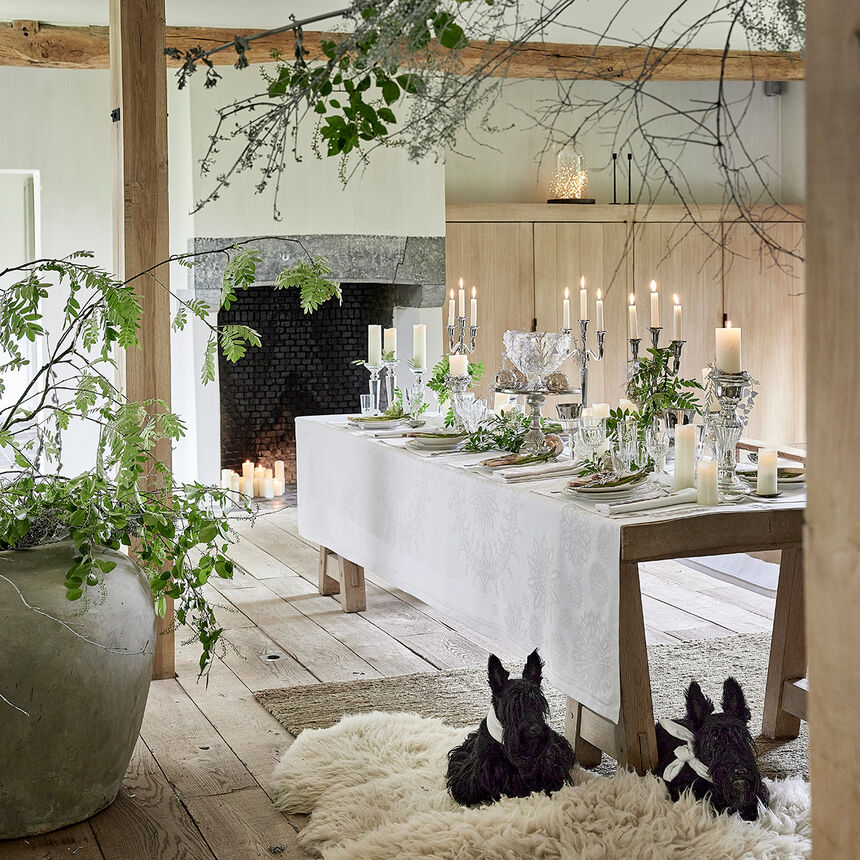 Nappe Lumi&egrave;res d'&eacute;toiles Diamant  Diamant 166x175 85% Coton, 11% Viscose, 4% Polyester, , hi-res image number 3