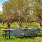 Nappe Instant Bucolique Bleuet 175x175 100% lin, , hi-res image number 2