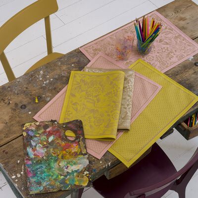 Set de table enduit Osmose Tressage Coton