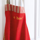 Tablier Gipsy Rubis 90x96 100% coton, , hi-res image number 1