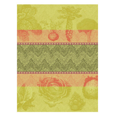 Torchon Jardin des choux Brocoli 60x80 100% coton