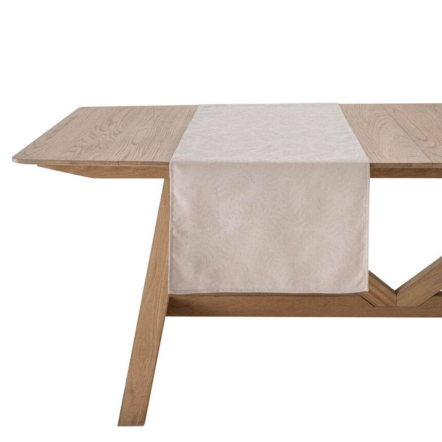 Chemin de table Vegetal mood Cajou 50x150 100% coton, , hi-res image number 4