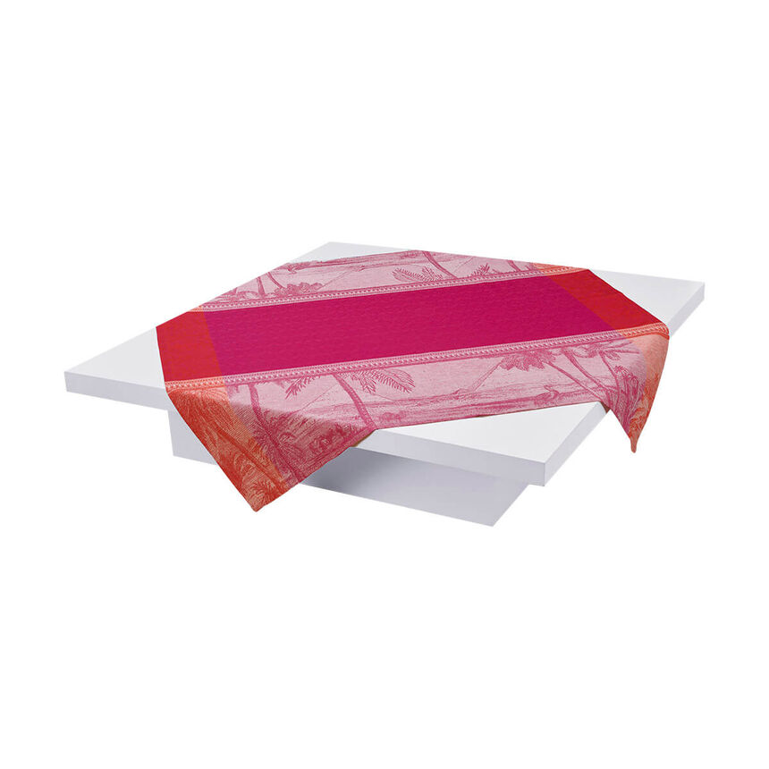 Nappe Croisi&egrave;re sur le Nil Orchidee 175x175 100% lin, , hi-res image number 2