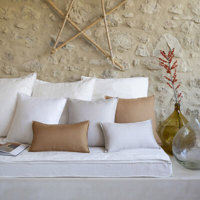 Housse de coussin Portofino Fiori Lin