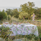 Nappe Pois de senteur Floral 150x150 50% coton - 50% lin, , hi-res image number 0