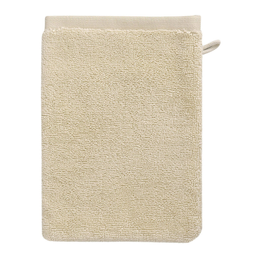 Gant de toilette Argile Camomille 15x22 100% coton, , hi-res