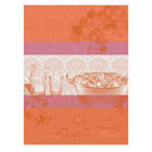 Torchon Confitures Abricots Terre Cuite 60x80 100% coton, , hi-res image number 0