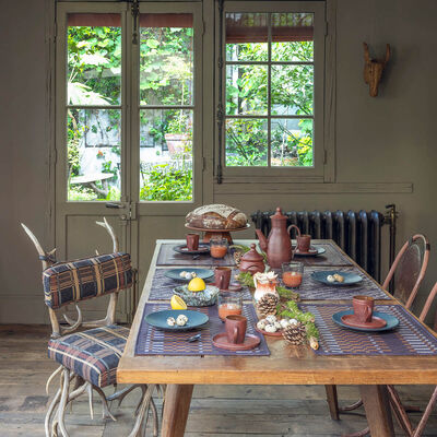 Set de table enduit Origin Rythme Coton