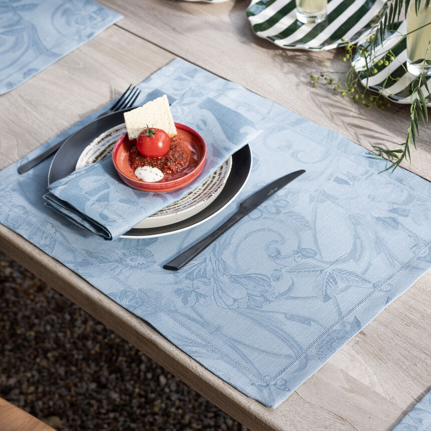 Set de table Tivoli Pastel 50x38 100% lin, longues fibres, , hi-res image number 0