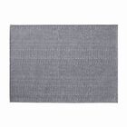 Set de table enduit Empreintes Rayures Cobalt 50x36 100% coton, , hi-res image number 1