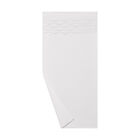 Serviette invité Wave Blanc 30x50 100% coton, , hi-res image number 1