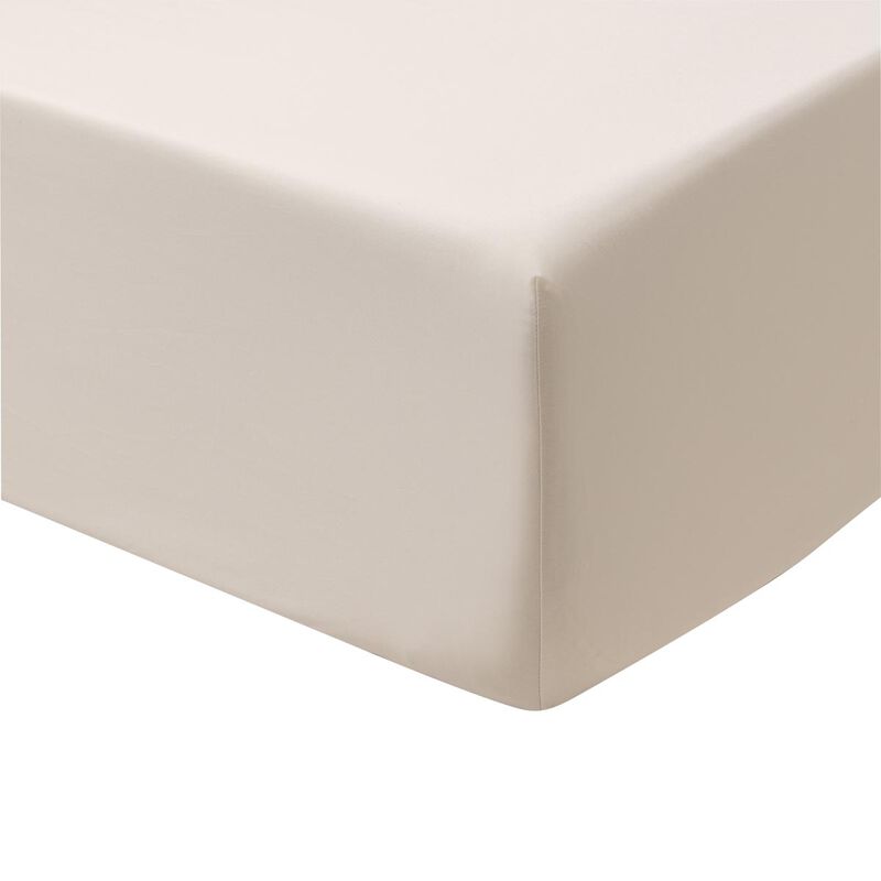 Drap housse Bois Dormant Doré 100X200X35 100% coton, , hi-res image number 0