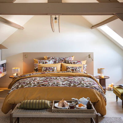 Housse de couette Panache de fleurs  Coton,  Housse de couette Panache de fleurs  Coton