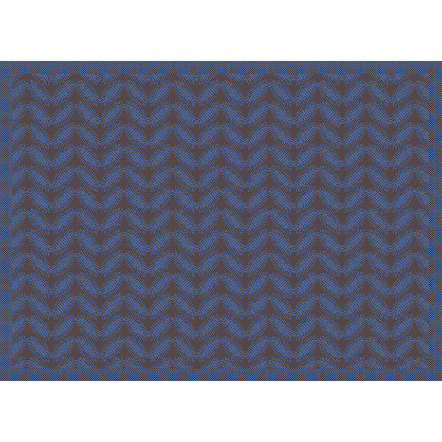 Set de table enduit Sulawesi Feuillage Terre Indigo 50x36 100% coton, longues fibres, , hi-res image number 3