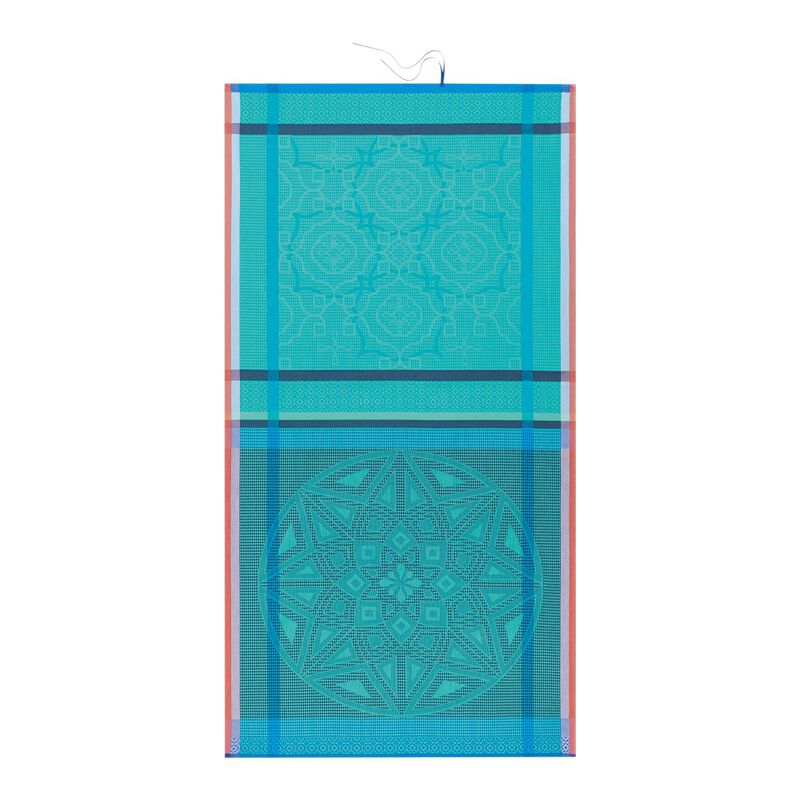 Drap de plage Zellige Piscine 100x200 100% coton, , hi-res image number 0