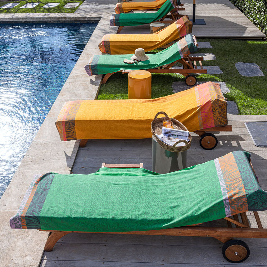 Drap de plage Carioca Selva 100x200 100% coton, longues fibres, , hi-res image number 2